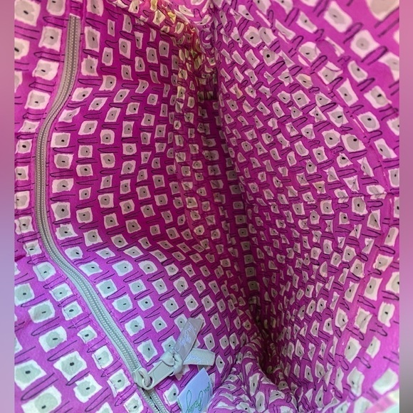 Vera Bradley Quilted Tote Shoulder Bag in Floral Retired 2012 Watercolor - Picture 4 of 10